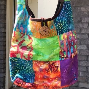 Colorful Soft Crossbody Hobo Bag